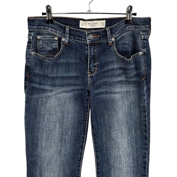 Abercrombie & Fitch Madison Bootcut Jeans Size 6‎ Long 28 - Picture 4 of 9